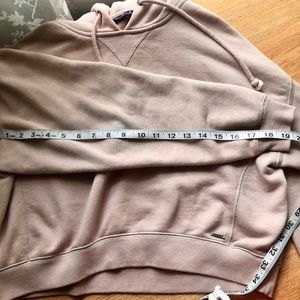 Mauve pink hoodie
